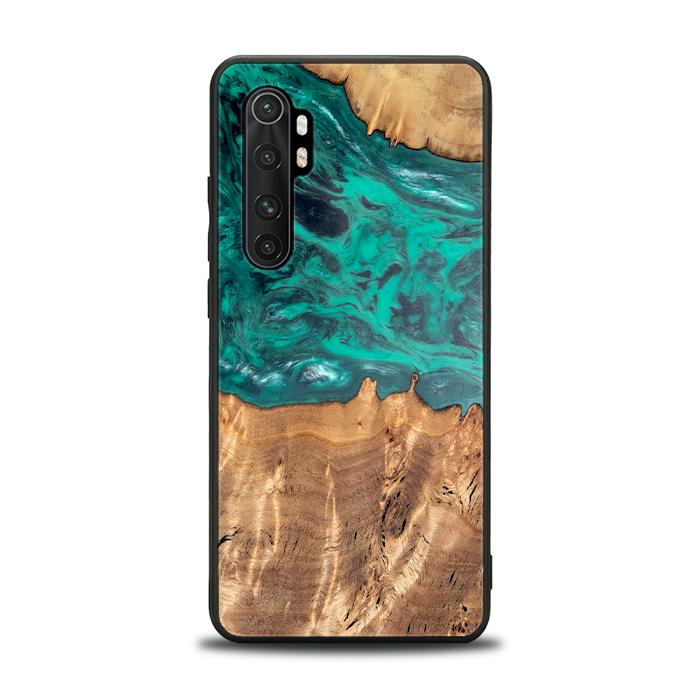 Xiaomi Mi NOTE 10 lite Handyhülle aus Harz und Holz - Synergy#D112