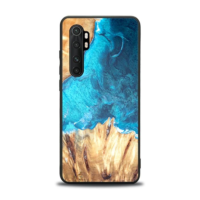Xiaomi Mi NOTE 10 lite Handyhülle aus Harz und Holz - Synergy#D115