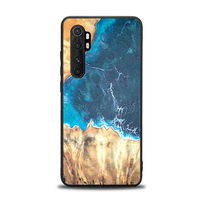 Xiaomi Mi NOTE 10 lite Handyhülle aus Harz und Holz - Synergy#D116