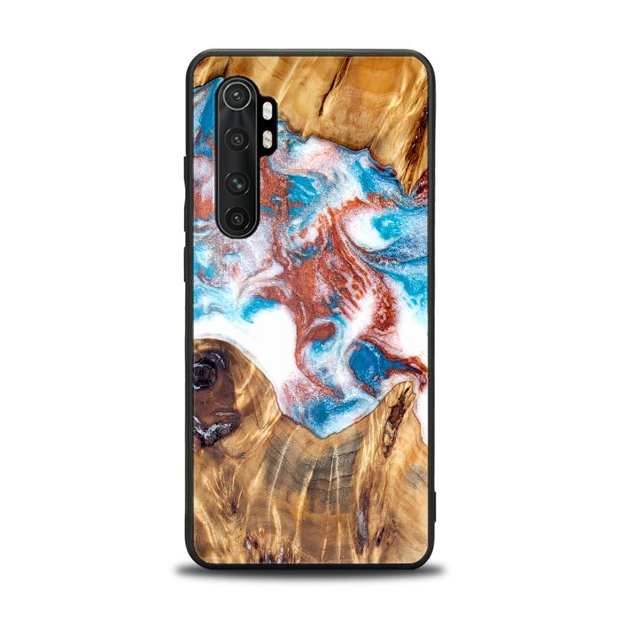 Xiaomi Mi NOTE 10 lite Handyhülle aus Harz und Holz - Synergy#D125