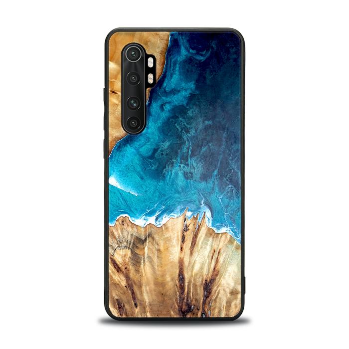 Xiaomi Mi NOTE 10 lite Handyhülle aus Harz und Holz - Synergy#D126