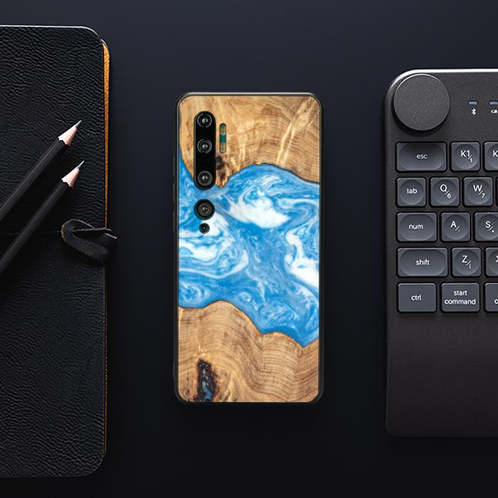 Xiaomi Mi NOTE 10 / 10 Pro Handyhülle aus Harz und Holz - SYNERGY#B03