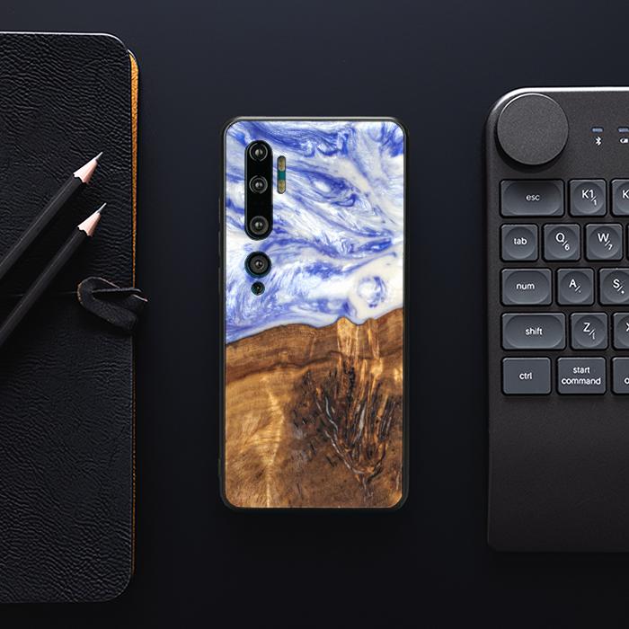 Xiaomi Mi NOTE 10 / 10 Pro Handyhülle aus Harz und Holz - SYNERGY#B04