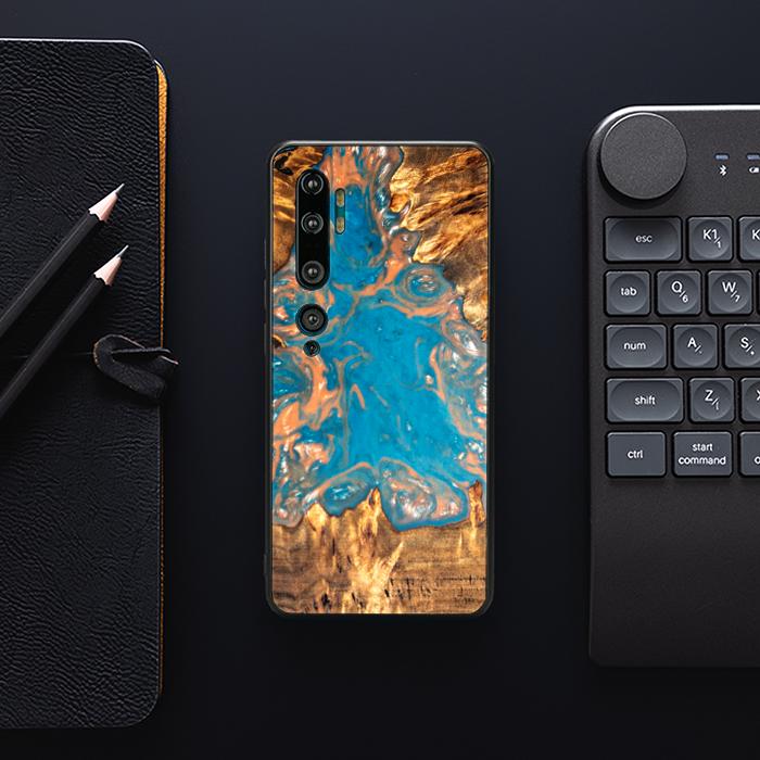 Xiaomi Mi NOTE 10 / 10 Pro Handyhülle aus Harz und Holz - SYNERGY#B22
