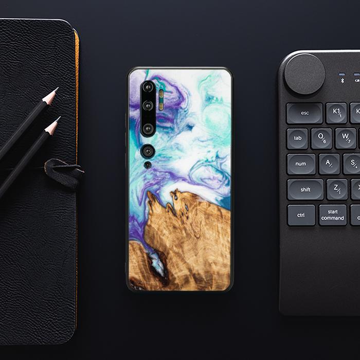 Xiaomi Mi NOTE 10 / 10 Pro Handyhülle aus Harz und Holz - SYNERGY#C17