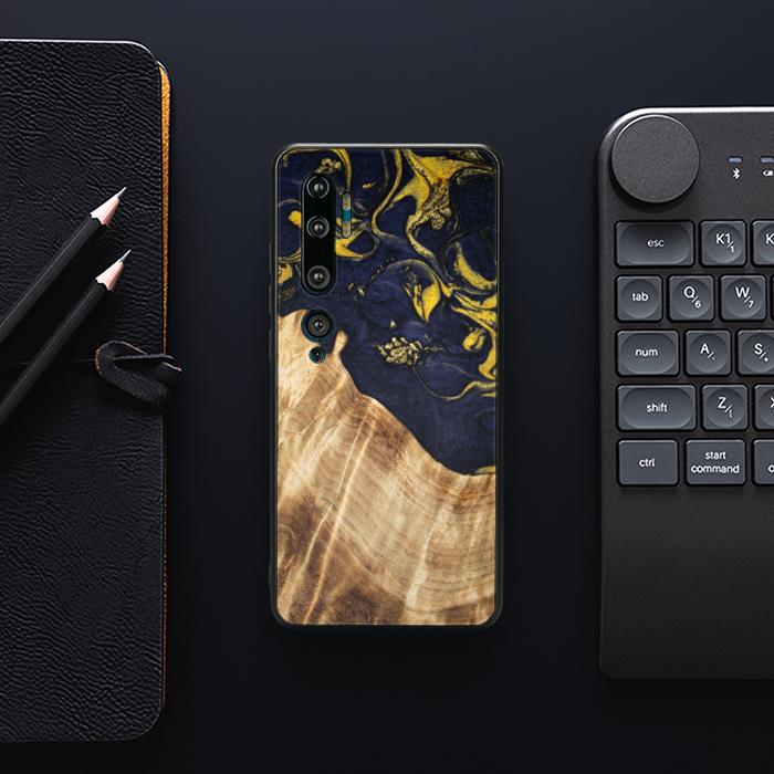 Xiaomi Mi NOTE 10 / 10 Pro Handyhülle aus Harz und Holz - SYNERGY#C26