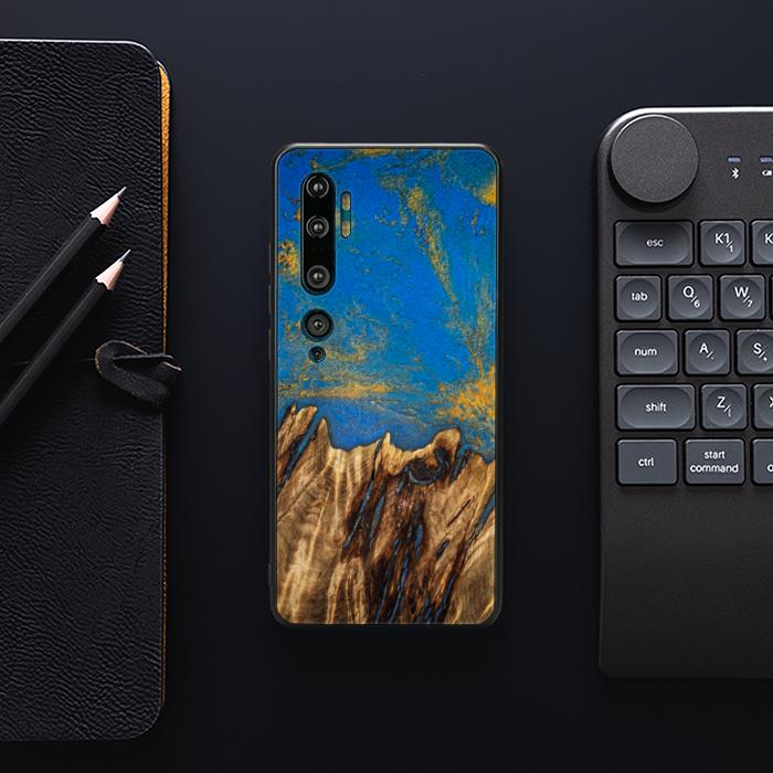 Xiaomi Mi NOTE 10 / 10 Pro Handyhülle aus Harz und Holz - SYNERGY#C43