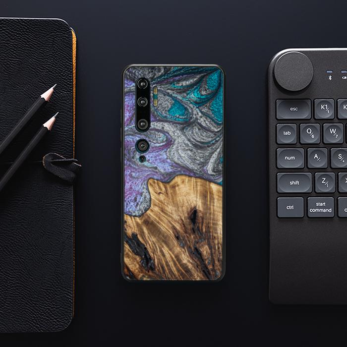 Xiaomi Mi NOTE 10 / 10 Pro Handyhülle aus Harz und Holz - SYNERGY#C47