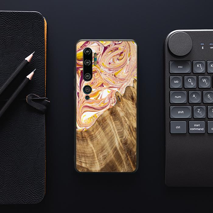Xiaomi Mi NOTE 10 / 10 Pro Handyhülle aus Harz und Holz - SYNERGY#C48