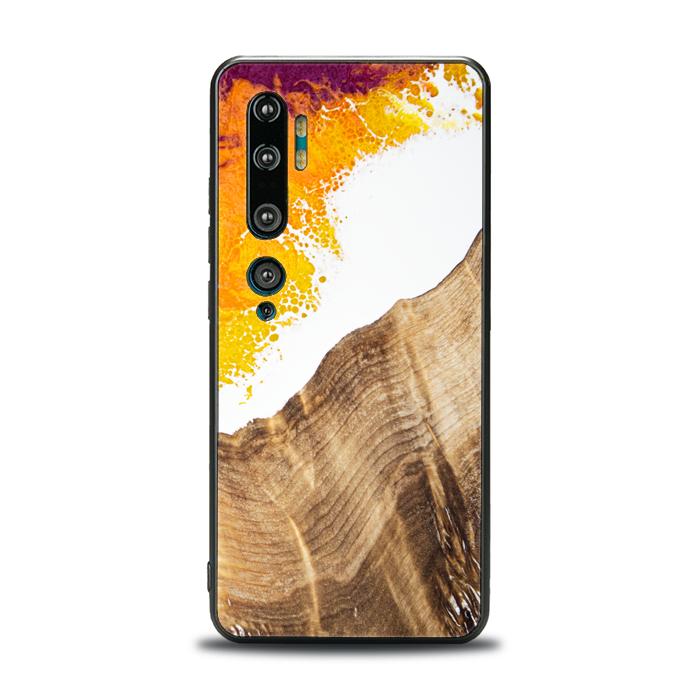 Xiaomi Mi NOTE 10 / 10 Pro Handyhülle aus Harz und Holz - Synergy#C28