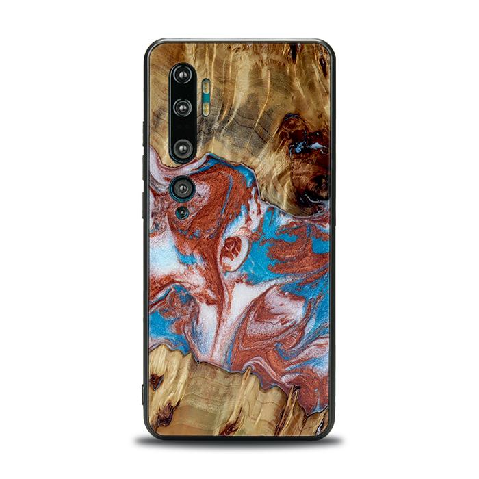 Xiaomi Mi NOTE 10 / 10 Pro Handyhülle aus Harz und Holz - Synergy#D103