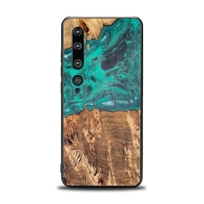 Xiaomi Mi NOTE 10 / 10 Pro Handyhülle aus Harz und Holz - Synergy#D108