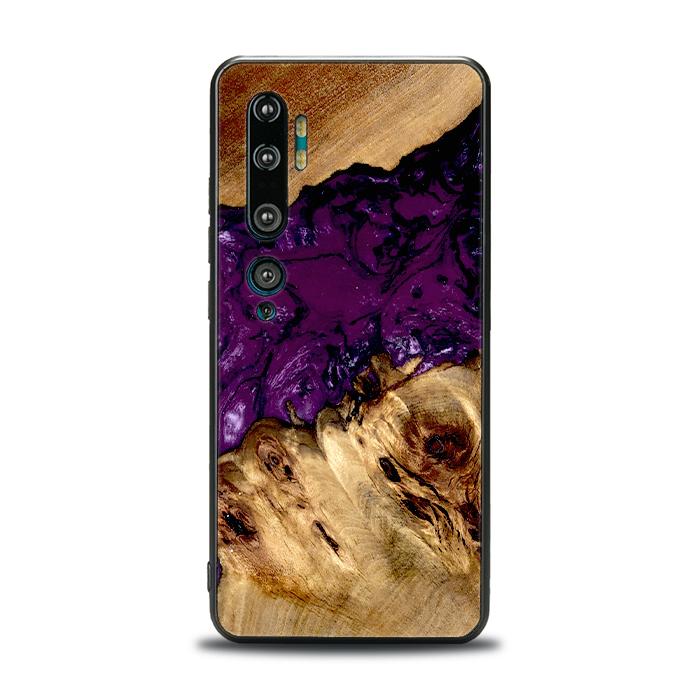 Xiaomi Mi NOTE 10 / 10 Pro Handyhülle aus Harz und Holz - Synergy#D113