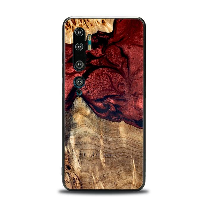 Xiaomi Mi NOTE 10 / 10 Pro Handyhülle aus Harz und Holz - Synergy#D122