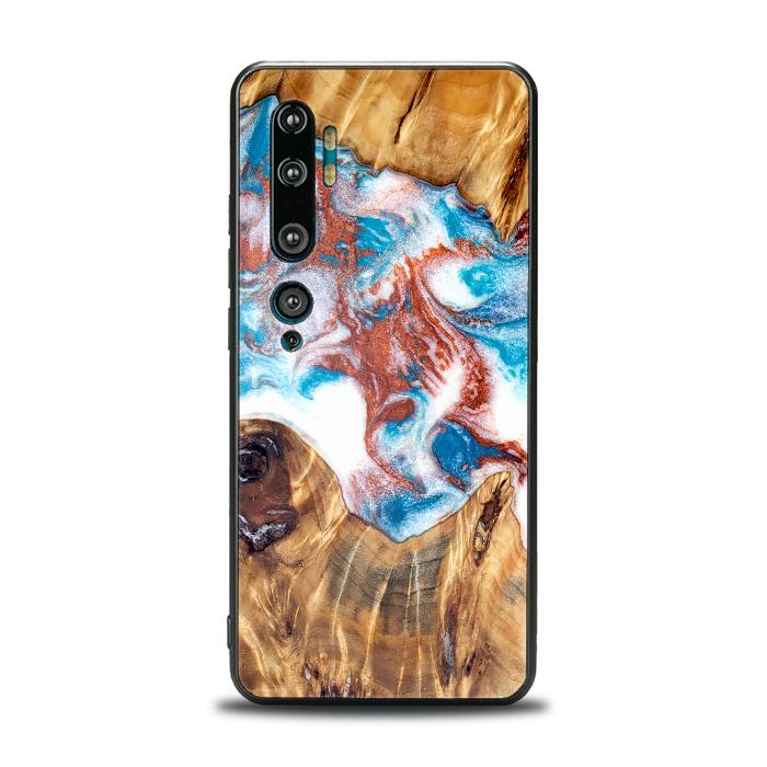 Xiaomi Mi NOTE 10 / 10 Pro Handyhülle aus Harz und Holz - Synergy#D125