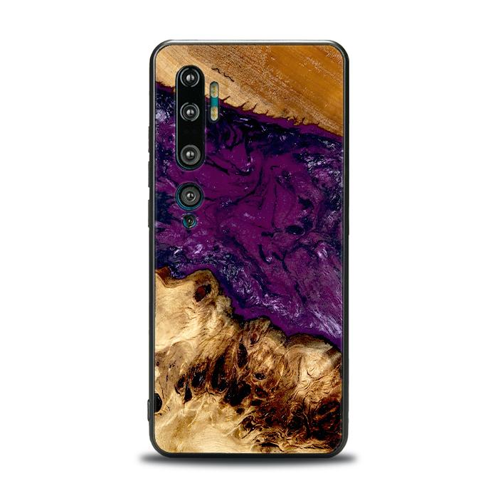 Xiaomi Mi NOTE 10 / 10 Pro Handyhülle aus Harz und Holz - Synergy#D134