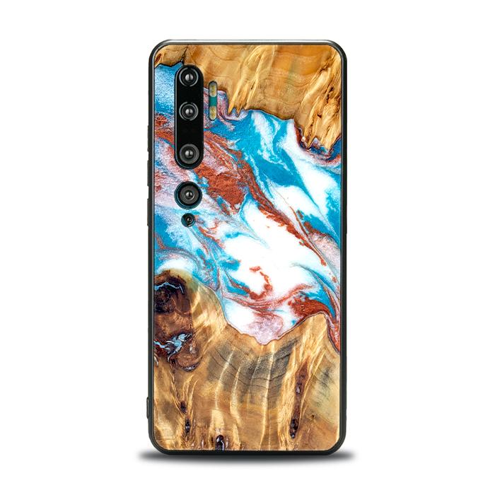 Xiaomi Mi NOTE 10 / 10 Pro Handyhülle aus Harz und Holz - Synergy#D137