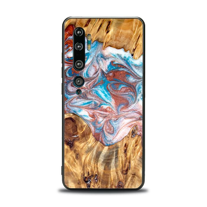 Xiaomi Mi NOTE 10 / 10 Pro Handyhülle aus Harz und Holz - Synergy#D138