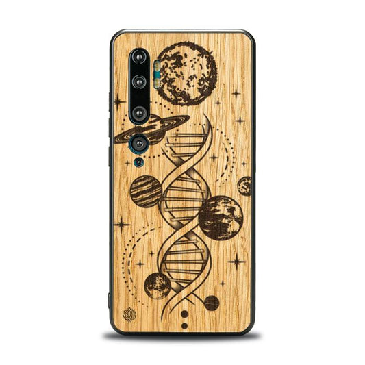 Xiaomi Mi NOTE 10 / 10 Pro Handyhülle aus Holz - Space DNA (Eiche)