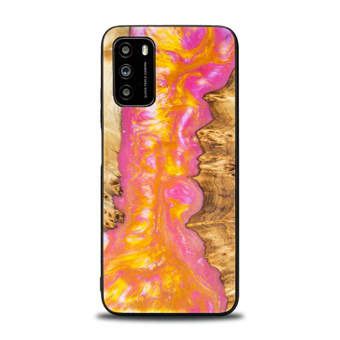 Xiaomi POCO M3 Handyhülle aus Harz und Holz - SYNERGY#A20