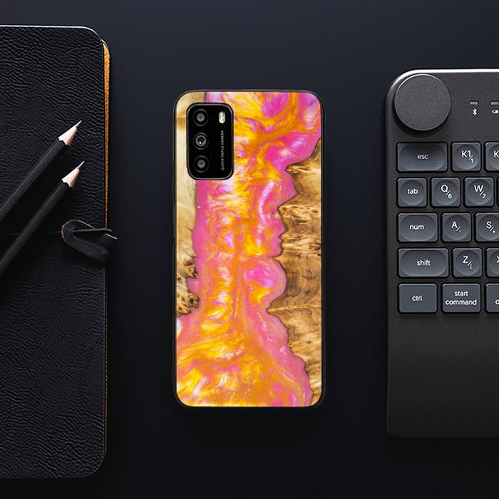 Xiaomi POCO M3 Handyhülle aus Harz und Holz - SYNERGY#A20