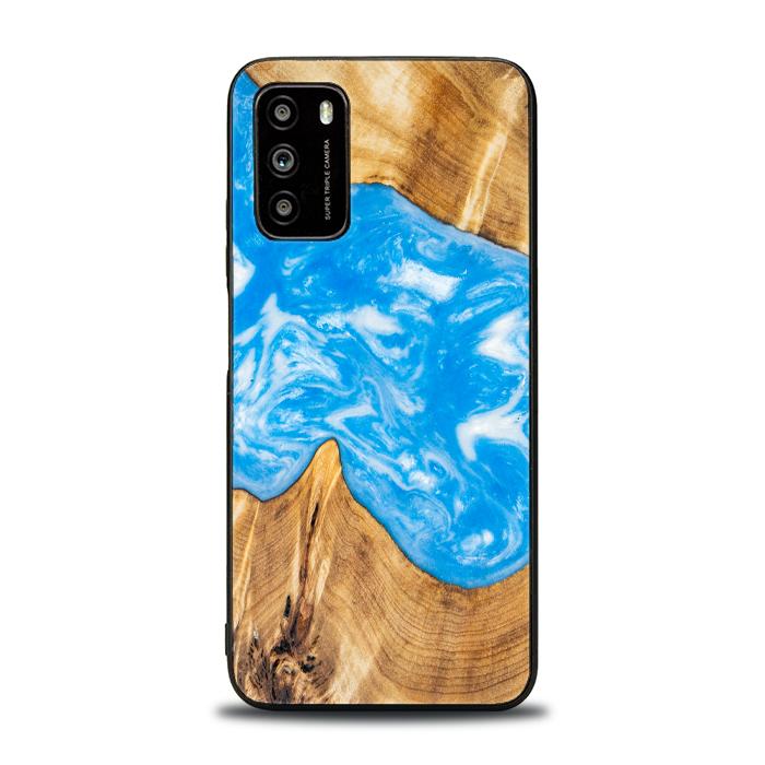 Xiaomi POCO M3 Handyhülle aus Harz und Holz - SYNERGY#A26