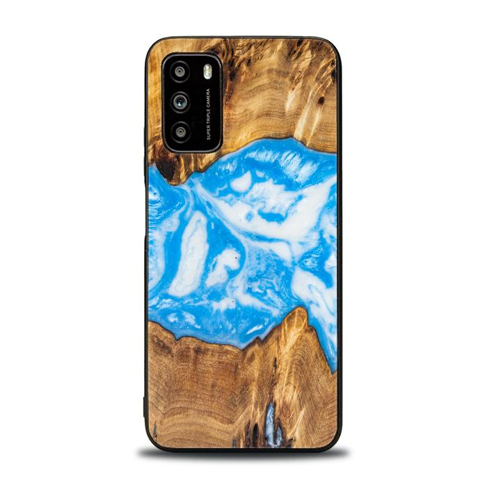 Xiaomi POCO M3 Handyhülle aus Harz und Holz - SYNERGY#A29