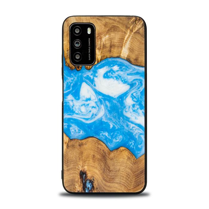Xiaomi POCO M3 Handyhülle aus Harz und Holz - SYNERGY#A32