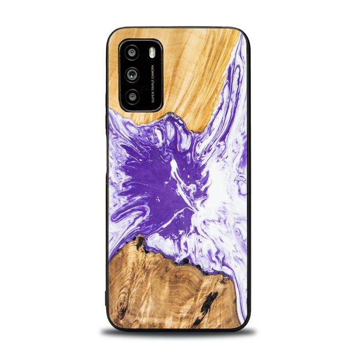 Xiaomi POCO M3 Handyhülle aus Harz und Holz - SYNERGY#A79