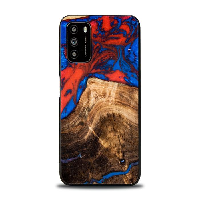 Xiaomi POCO M3 Handyhülle aus Harz und Holz - SYNERGY#A82
