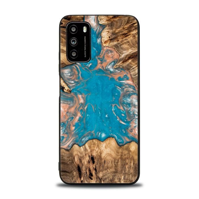Xiaomi POCO M3 Handyhülle aus Harz und Holz - SYNERGY#A97