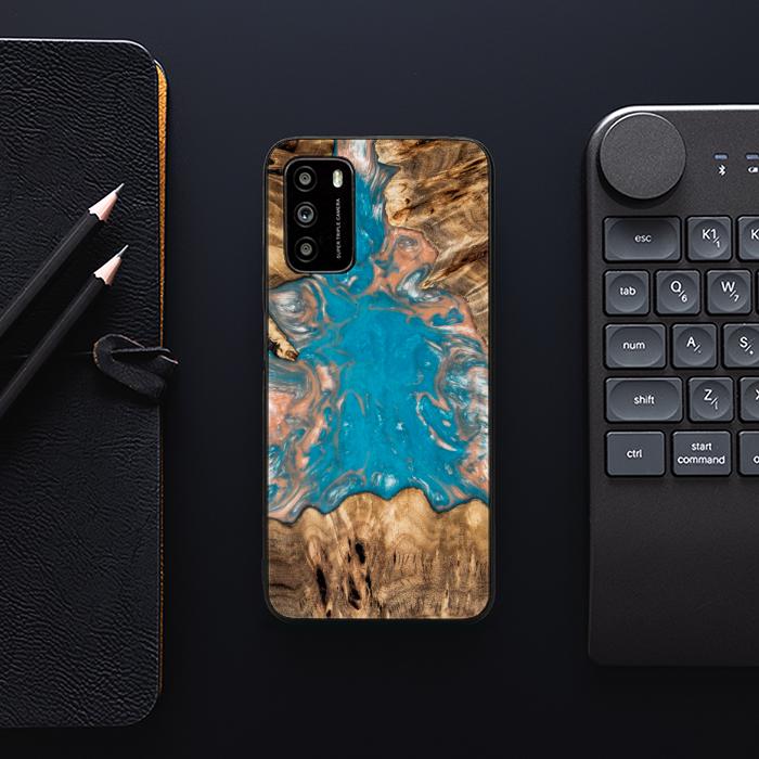 Xiaomi POCO M3 Handyhülle aus Harz und Holz - SYNERGY#A97
