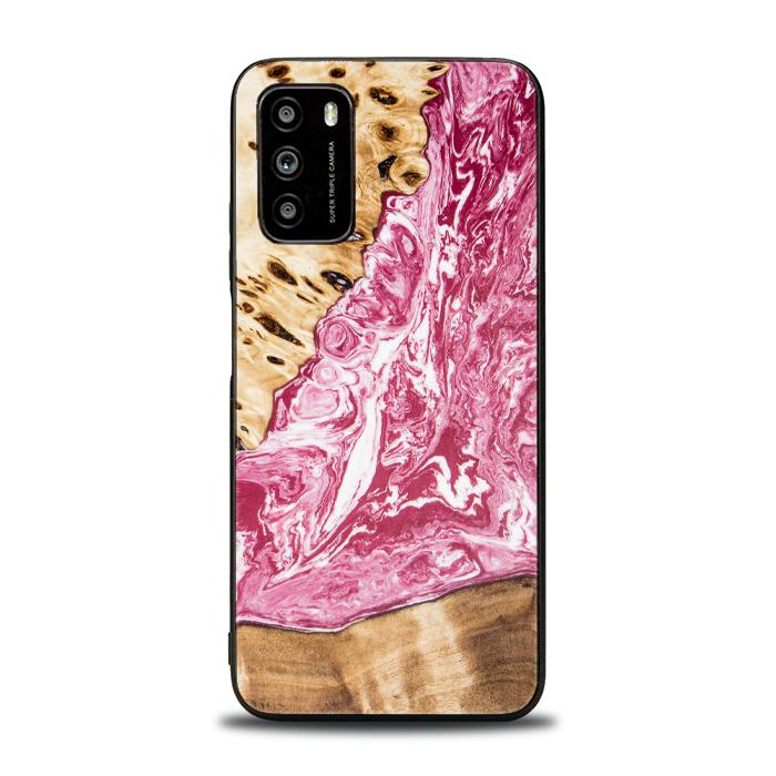 Xiaomi POCO M3 Handyhülle aus Harz und Holz - SYNERGY#A99