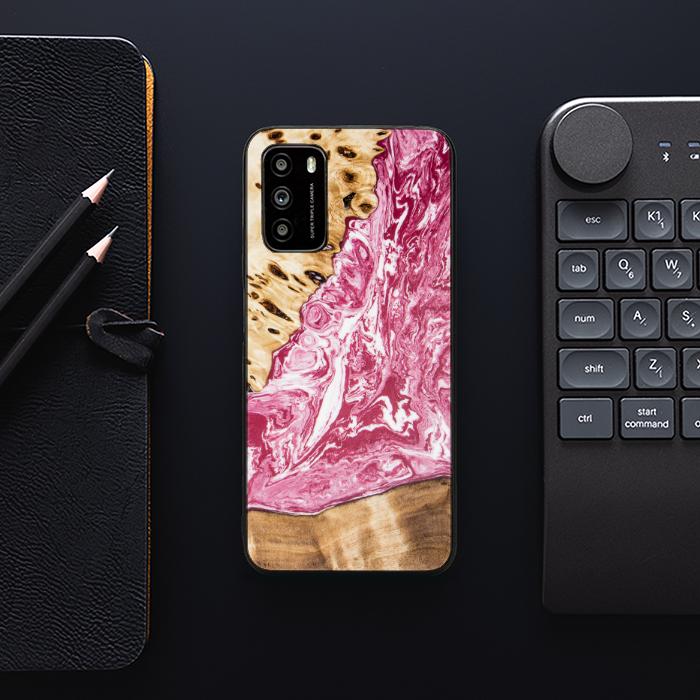 Xiaomi POCO M3 Handyhülle aus Harz und Holz - SYNERGY#A99