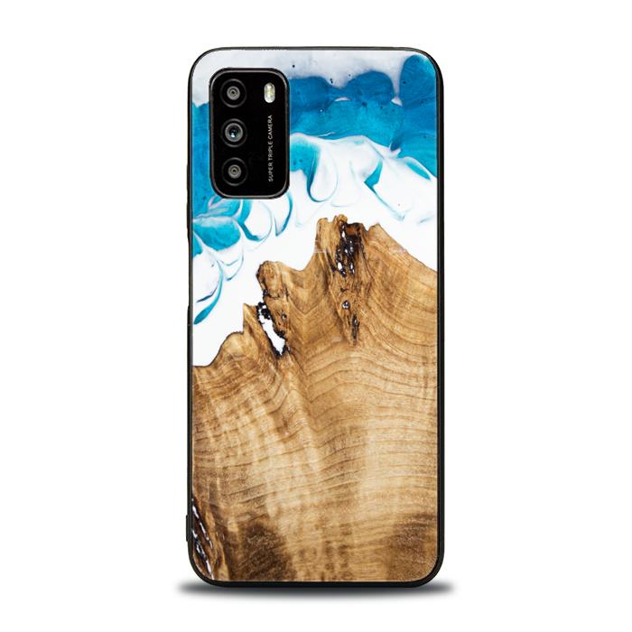 Xiaomi POCO M3 Handyhülle aus Harz und Holz - SYNERGY#C41