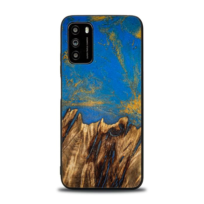 Xiaomi POCO M3 Handyhülle aus Harz und Holz - SYNERGY#C43
