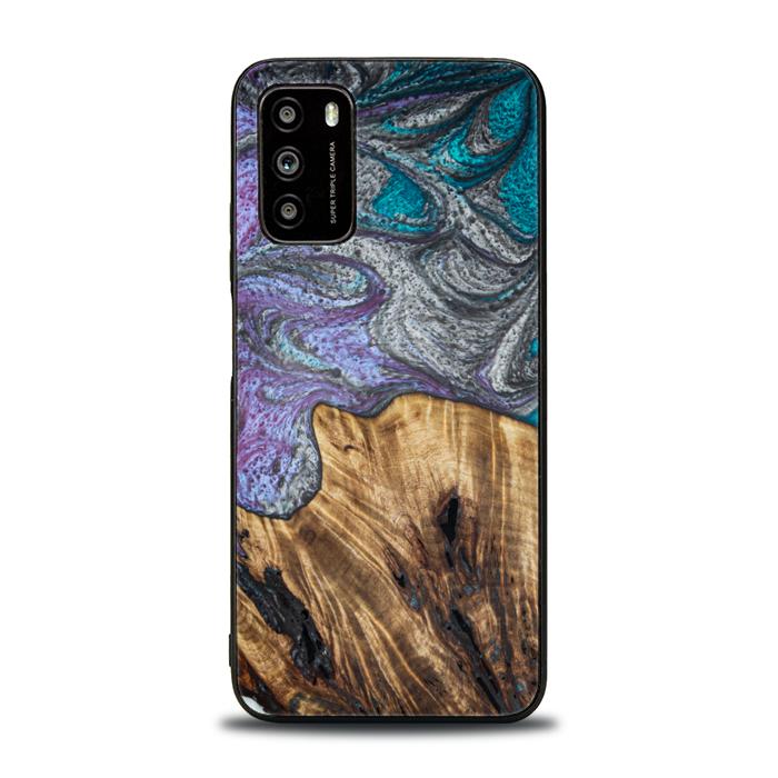 Xiaomi POCO M3 Handyhülle aus Harz und Holz - SYNERGY#C47