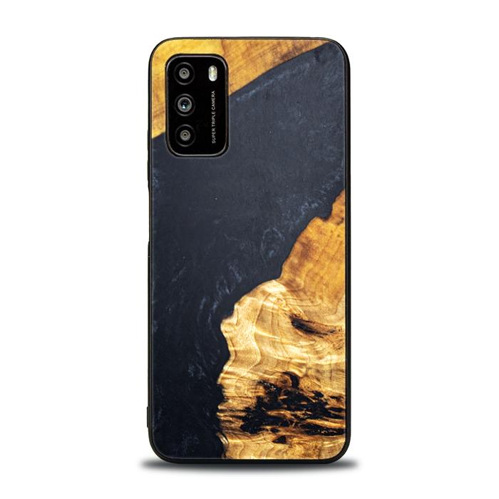 Xiaomi POCO M3 Handyhülle aus Harz und Holz - Synergy#B18