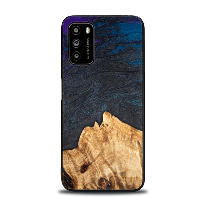 Xiaomi POCO M3 Handyhülle aus Harz und Holz - Synergy#C5