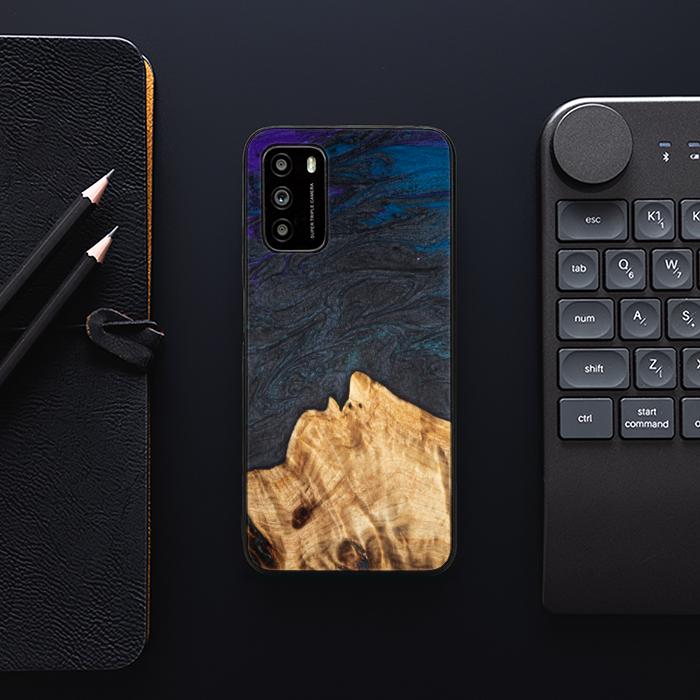 Xiaomi POCO M3 Handyhülle aus Harz und Holz - Synergy#C5