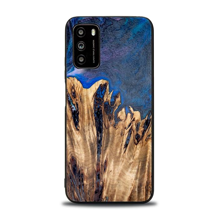 Xiaomi POCO M3 Handyhülle aus Harz und Holz - Synergy#D120
