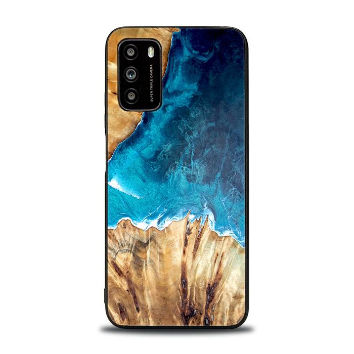 Xiaomi POCO M3 Handyhülle aus Harz und Holz - Synergy#D126