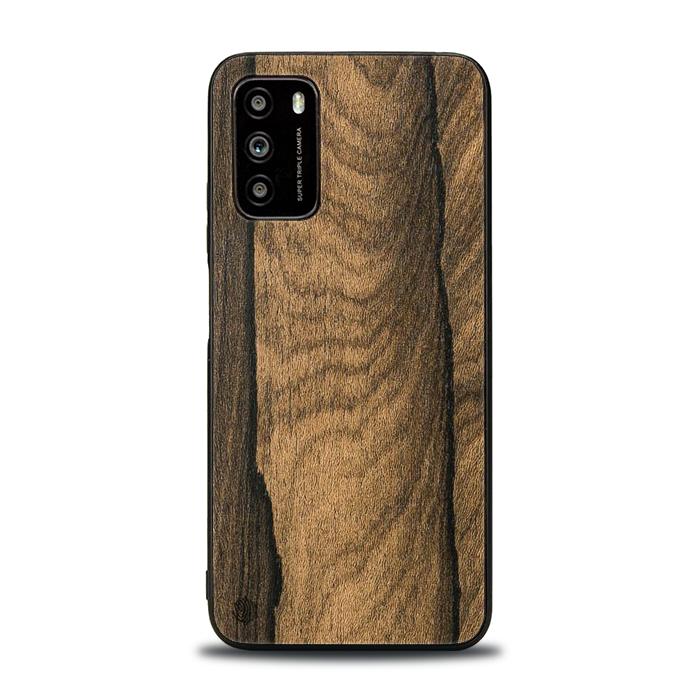 Xiaomi POCO M3 Handyhülle aus Holz - Ziricote