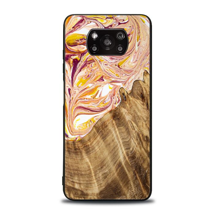Xiaomi POCO X3 / X3 Pro Handyhülle aus Harz und Holz - SYNERGY#C48