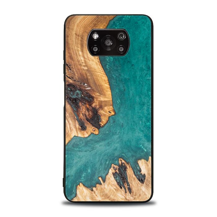 Xiaomi POCO X3 / X3 Pro Handyhülle aus Harz und Holz - Synergy#A41