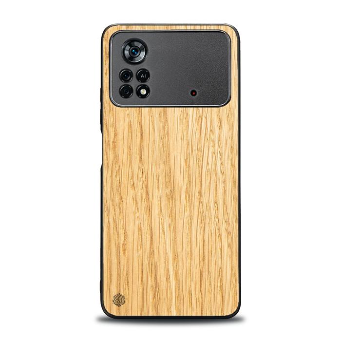 Xiaomi POCO X4 Pro 5G Handyhülle aus Holz - Eiche
