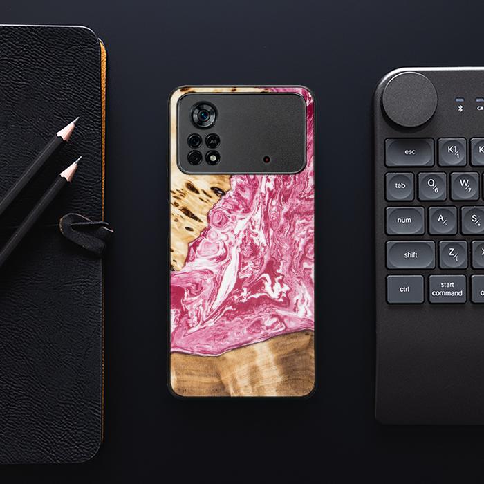 Xiaomi POCO X4 Pro 5G Handyhülle aus Harz und Holz - SYNERGY#A99