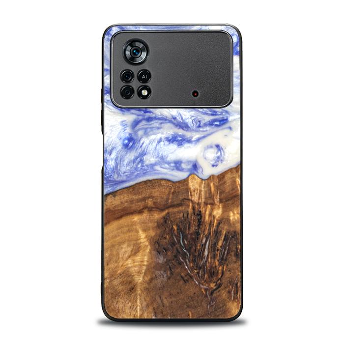 Xiaomi POCO X4 Pro 5G Handyhülle aus Harz und Holz - SYNERGY#B04
