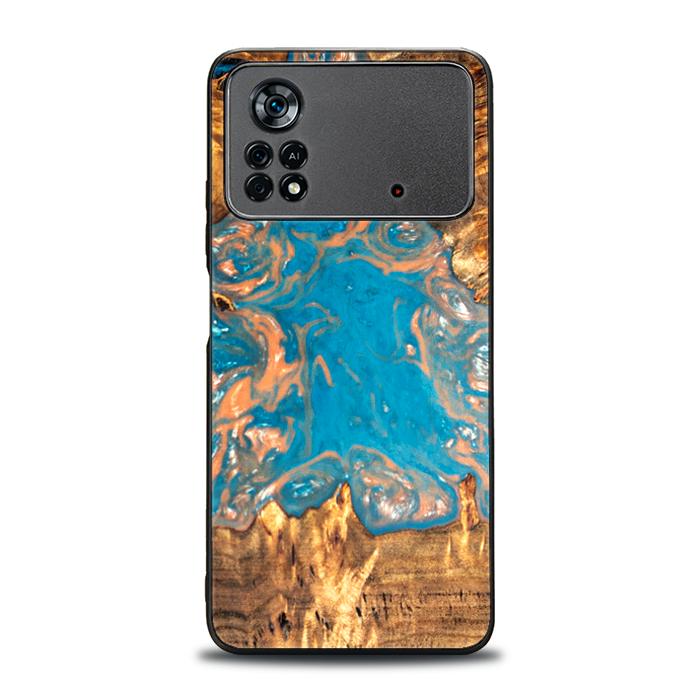 Xiaomi POCO X4 Pro 5G Handyhülle aus Harz und Holz - SYNERGY#B22