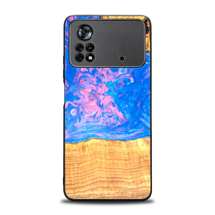 Xiaomi POCO X4 Pro 5G Handyhülle aus Harz und Holz - SYNERGY#B23